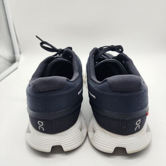 On Cloud Women's Running Shoes Navy White Size 11 CloudTec Swiss Engineering - Picture 5 of 7
